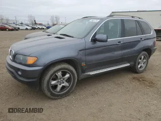 2003 BMW X5 4.4i with VIN 5UXFB33563LH39813, listed as a Copart auction lot 76931714 with 230,524 mi miles and Clean Title. Bid and sale history available at carsss.com. Image 1.