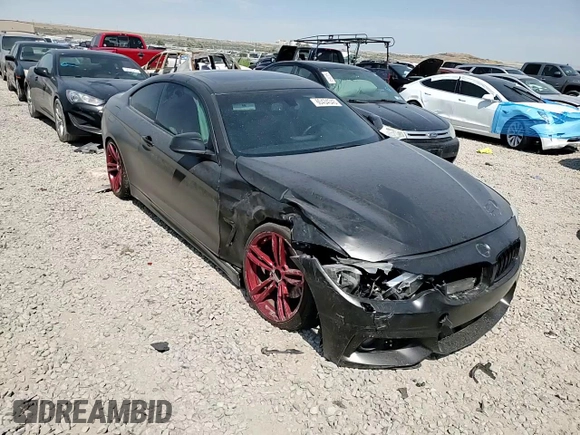 2014 BMW 4 Series 428i with VIN WBA3N7C58EF718718, listed as a Copart auction lot 60434345 with 118,179 mi miles and Salvage title. Bid and sale history available at DreamBid. Image 13.
