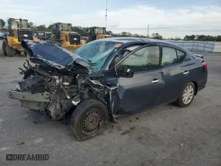 2015 Nissan Versa SV with VIN 3N1CN7AP9FL917035, listed as a Copart auction lot 51150325 with 0 mi miles and Salvage Title. Bid and sale history available at carsss.com. Image 1.