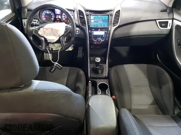 2013 Hyundai Elantra GT with VIN KMHD35LE3DU110905, listed as a Copart auction lot 71251794 with 61,615 mi miles and Salvage Title. Bid and sale history available at carsss.com. Image 8.