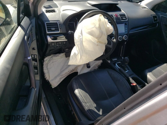 2018 Subaru Forester Touring with VIN JF2SJGWC5JH604342, listed as a Copart auction lot 45248095 with 57,417 mi miles and Salvage Title. Bid and sale history available at carsss.com. Image 8.