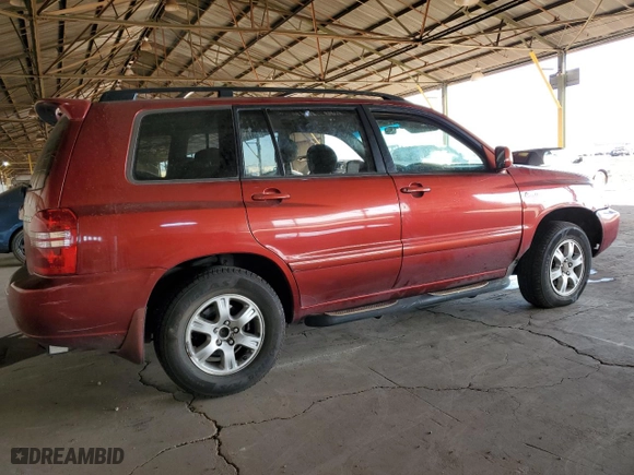 2001 Toyota Highlander with VIN JTEGF21A810010885, listed as a Copart auction lot 46028135 with 193,446 mi miles and Clean Title. Bid and sale history available at carsss.com. Image 3.