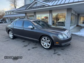 2008 Bentley Flying Spur with VIN SCBBR93W48C052621, listed as a Copart auction lot 44804635 with 142,600 mi miles and Clean Title. Bid and sale history available at DreamBid. Image 1.