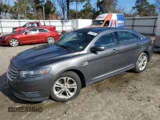 2015 Ford Taurus SEL with VIN 1FAHP2H86FG115860, listed as a Copart auction lot 43218065 with 99,548 mi miles and Salvage Title. Bid and sale history available at DreamBid. Image 1.