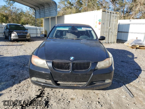 2007 BMW 3 Series 328i with VIN WBAVC535X7FZ74915, listed as a Copart auction lot 82082744 with 143,304 mi miles and Salvage Title. Bid and sale history available at carsss.com. Image 5.