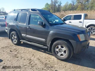 2005 Nissan Xterra S with VIN 5N1AN08W85C645690, listed as a IAAI auction lot 41928408 with 251,563 mi miles. Bid and sale history available at carsss.com. Image 1.