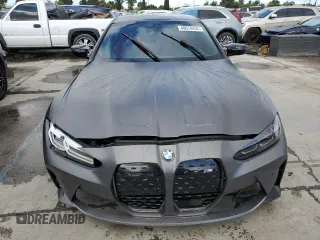 2022 BMW M4 Competition with VIN WBS33AZ00NCH76823, listed as a Copart auction lot 48076435 with 42,493 mi miles and Salvage Title. Bid and sale history available at carsss.com. Image 5.