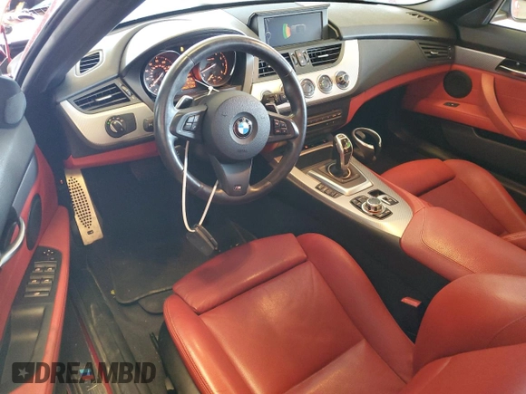 2012 BMW Z4 sDrive28i with VIN WBALL5C53CJ103546, listed as a Copart auction lot 62363535 with 60,626 mi miles and Clean title. Bid and sale history available at DreamBid. Image 8.