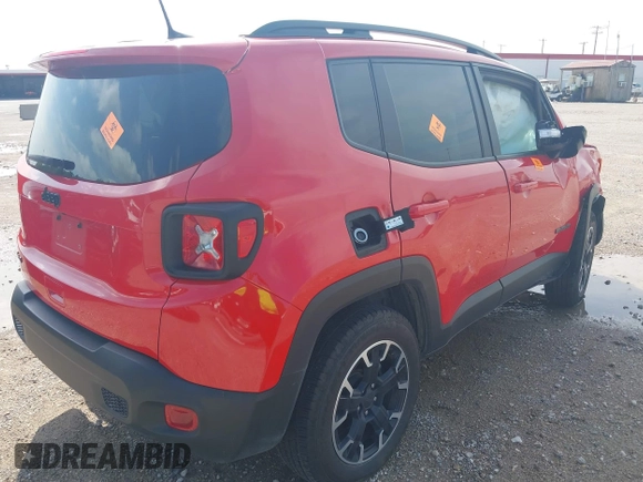 2023 Jeep Renegade Upland with VIN ZACNJDB10PPP69468, listed as a IAAI auction lot 42702802 with Not provided miles and . Bid and sale history available at DreamBid. Image 4.
