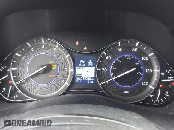 2014 Infiniti QX80 with VIN JN8AZ2NEXE9062068, listed as a IAAI auction lot 42378512 with 235,256 mi miles and . Bid and sale history available at DreamBid. Image 7.