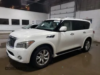 2011 Infiniti QX56 7-passenger with VIN JN8AZ2NE5B9005076, listed as a Copart auction lot 71878064 with 174,359 mi miles and Clean Title. Bid and sale history available at carsss.com. Image 1.