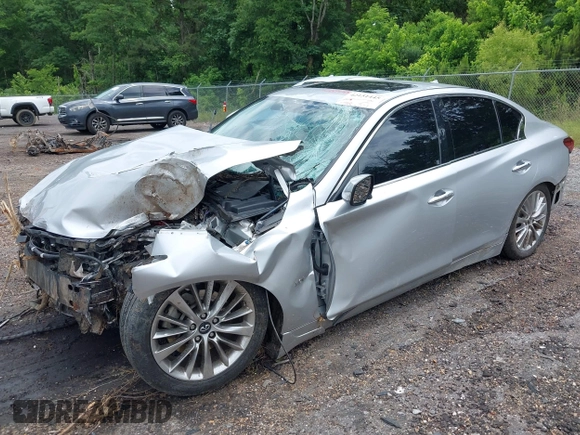 2019 Infiniti Q50 Luxe z VIN JN1EV7AP6KM512713, wystawiony jako IAAI lot #42151445 z przebiegiem Nie podano mil oraz . Historia ofert i sprzedaży dostępna na DreamBid. Obrazek 17.