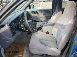 1999 Dodge Dakota SLT with VIN 1B7GL22X7XS121831, listed as a Copart auction lot 43424265 with 201,511 mi miles and Salvage Title. Bid and sale history available at carsss.com. Image 7.