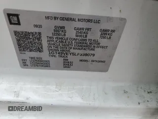 2020 GMC Sierra 3500HD AT4 z VIN 1GT49VEY5LF339079, wystawiony jako Copart lot #78756624 z przebiegiem 66 402 mil mil oraz Szkody całkowita. Historia ofert i sprzedaży dostępna na DreamBid. Obrazek 14.