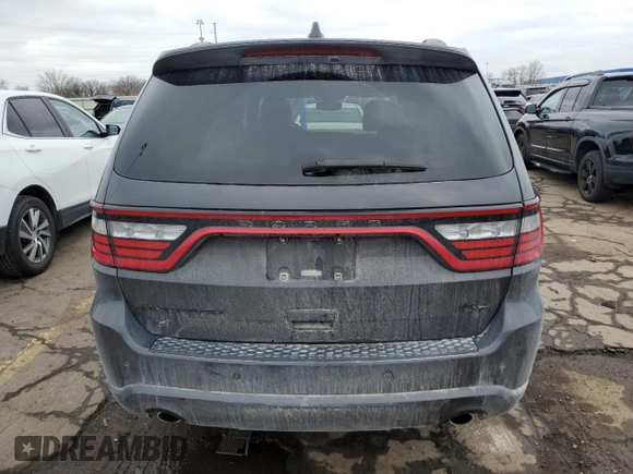 2023 Dodge Durango R/T with VIN 1C4SDJCT2PC640082, listed as a Copart auction lot 79614674 with 26,882 mi miles and Clean title. Bid and sale history available at DreamBid. Image 6.