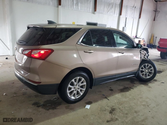 2018 Chevrolet Equinox LT with VIN 3GNAXJEV3JL274122, listed as a Copart auction lot 47974365 with 53,314 mi miles and Salvage Title. Bid and sale history available at carsss.com. Image 3.