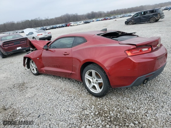 2017 Chevrolet Camaro 1LT with VIN 1G1FB1RS7H0117111, listed as a Copart auction lot 47038465 with 0 mi miles and Salvage Title. Bid and sale history available at carsss.com. Image 2.