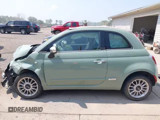 2013 FIAT 500 Lounge with VIN 3C3CFFER3DT536623, listed as a IAAI auction lot 42425991 with 87,905 mi miles and . Bid and sale history available at DreamBid. Image 15.