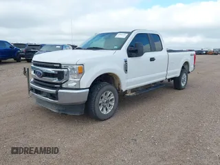 2021 Ford Super Duty F-250 SRW XL with VIN 1FT7X2B65MEC39074, listed as a IAAI auction lot 42086381 with 158,099 mi miles. Bid and sale history available at carsss.com. Image 17.