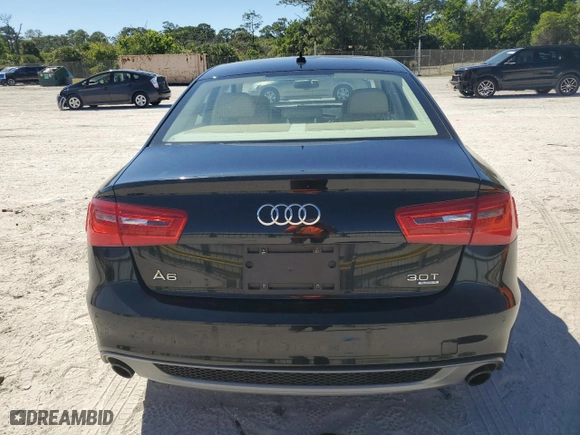 2015 Audi A6 3.0T Premium Plus with VIN WAUFGAFC3FN011970, listed as a Copart auction lot 49910845 with 78,689 mi miles and Salvage Title. Bid and sale history available at carsss.com. Image 6.
