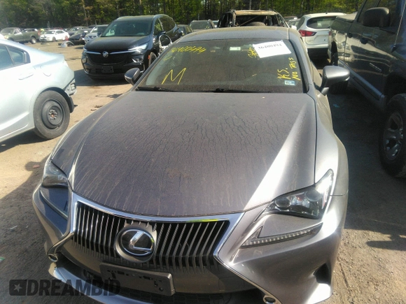 2016 Lexus RC 300 F Sport with VIN JTHSM5BC0G5000271, listed as a IAAI auction lot 36400494 with 71,678 mi miles and . Bid and sale history available at carsss.com. Image 6.