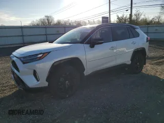 2024 Toyota RAV4 Hybrid XSE with VIN JTME6RFV2RD561964, listed as a Copart auction lot 48209465 with 47,028 mi miles and Salvage Title. Bid and sale history available at carsss.com. Image 1.