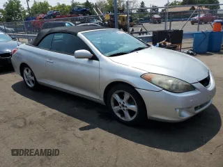 2004 Toyota Solara SE with VIN 4T1FA38P04U028854, listed as a Copart auction lot 64912684 with 257,189 mi miles and Salvage Title. Bid and sale history available at carsss.com. Image 4.