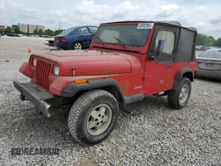 1993 Jeep Wrangler S z VIN 1J4FY19PXPP214451, wystawiony jako Copart lot #60992985 z przebiegiem 147 398 mil mil oraz Czysty tytuł • Clean title. Historia ofert i sprzedaży dostępna na DreamBid. Obrazek 1.