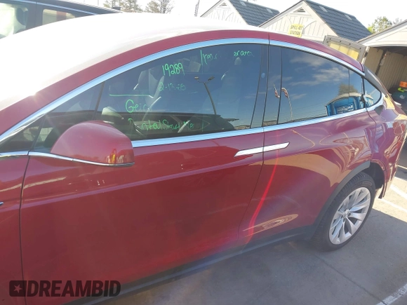 2020 Tesla Model X Long Range with VIN 5YJXCDE22LF217014, listed as a IAAI auction lot 41845824 with 149,375 mi miles and . Bid and sale history available at DreamBid. Image 15.