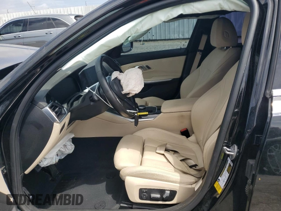 2020 BMW 3 Series 330i with VIN 3MW5R1J06L8B33031, listed as a Copart auction lot 56064325 with 85,138 mi miles and Salvage title. Bid and sale history available at DreamBid. Image 7.