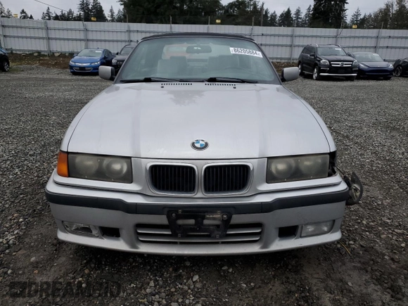 1999 BMW 3 Series 328ic with VIN WBABK7331XET68084, listed as a Copart auction lot 86205884 with 0 mi miles and Salvage Title. Bid and sale history available at carsss.com. Image 5.
