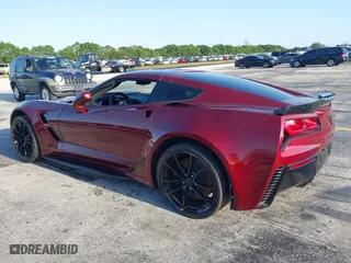 2017 Chevrolet Corvette Grand Sport 1LT with VIN 1G1YW2D76H5101460, listed as a IAAI auction lot 41987606 with 1 mi miles. Bid and sale history available at carsss.com. Image 3.