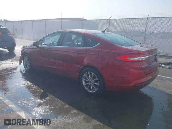 2017 Ford Fusion SE with VIN 3FA6P0HD7HR273404, listed as a IAAI auction lot 40993032 with 102,509 mi miles. Bid and sale history available at carsss.com. Image 3.
