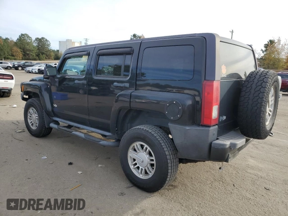 2007 Hummer H3 SUV with VIN 5GTDN13E978230561, listed as a Copart auction lot 83456774 with 203,322 mi miles and Salvage Title. Bid and sale history available at DreamBid. Image 2.
