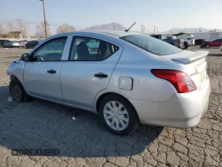 2015 Nissan Versa SV with VIN 3N1CN7AP5FL801573, listed as a Copart auction lot 43271265 with 80,350 mi miles and Salvage title. Bid and sale history available at DreamBid. Image 2.