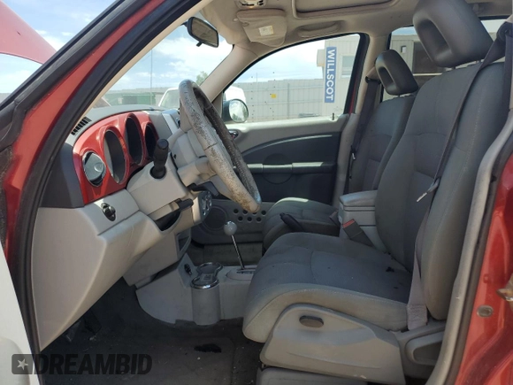 2006 Chrysler PT Cruiser Limited with VIN 3A8FY68B96T208006, listed as a Copart auction lot 57254435 with 96,706 mi miles and Salvage title. Bid and sale history available at DreamBid. Image 7.