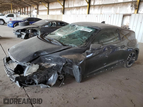 2015 Honda CR-Z with VIN JHMZF1D40FS002707, listed as a Copart auction lot 63691594 with Not Provided miles and Salvage Title. Bid and sale history available at DreamBid. Image 1.