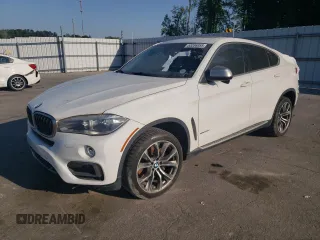 2015 BMW X6 xDrive50i with VIN 5UXKU6C56F0R33500, listed as a Copart auction lot 53286955 with 0 mi miles and Clean Title. Bid and sale history available at carsss.com. Image 1.