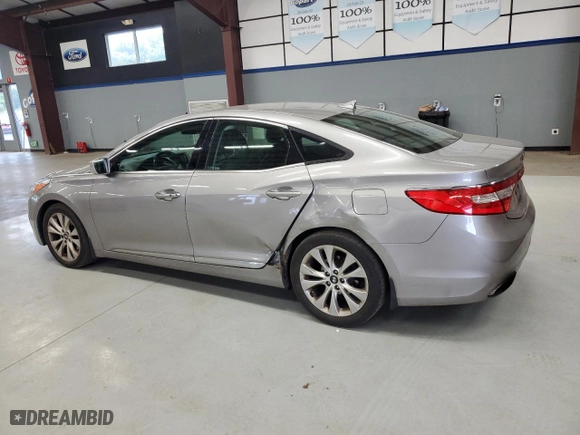 2012 Hyundai Azera with VIN KMHFG4JG0CA187081, listed as a Copart auction lot 73174844 with 137,080 mi miles and Salvage Title. Bid and sale history available at carsss.com. Image 2.