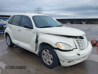 2005 Chrysler PT Cruiser Touring with VIN 3C4FY58B55T505130, listed as a IAAI auction lot 41758939 with 158,606 mi miles. Bid and sale history available at carsss.com. Image 1.