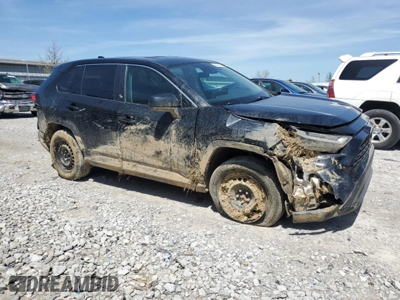 2023 Toyota RAV4 LE z VIN 2T3F1RFV5PW359980, wystawiony jako Copart lot #54404425 z przebiegiem 60 923 mil mil oraz Szkoda całkowita • Salvage title. Historia ofert i sprzedaży dostępna na DreamBid. Obrazek 4.
