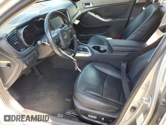 2015 Kia Optima Hybrid EX with VIN KNAGN4AD6F5091289, listed as a Copart auction lot 75161494 with 110,257 mi miles and Clean Title. Bid and sale history available at carsss.com. Image 7.