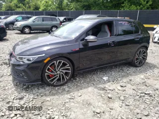 2022 Volkswagen Golf GTI Autobahn with VIN WVW587CD9NW216858, listed as a Copart auction lot 56060284 with 19,931 mi miles. Bid and sale history available at carsss.com. Image 1.