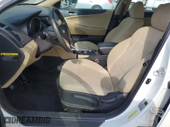 2013 Hyundai Sonata GLS with VIN 5NPEB4AC3DH704167, listed as a Copart auction lot 54575925 with 167,354 mi miles and Clean Title. Bid and sale history available at carsss.com. Image 7.