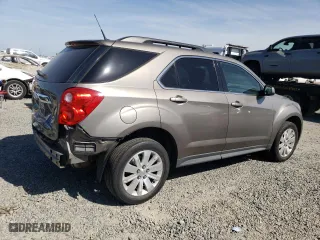 2011 Chevrolet Equinox LT w/2LT with VIN 2CNALPEC7B6451407, listed as a Copart auction lot 54070105 with 82,632 mi miles and Salvage Title. Bid and sale history available at carsss.com. Image 3.