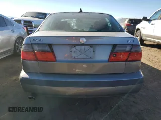 2001 Saab 9-5 with VIN YS3ED48E113035561, listed as a Copart auction lot 76598224 with 195,416 mi miles and Salvage Title. Bid and sale history available at carsss.com. Image 6.