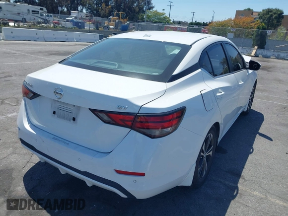 2022 Nissan Sentra SV with VIN 3N1AB8CV0NY248964, listed as a IAAI auction lot 42063919 with 44,135 mi miles and . Bid and sale history available at DreamBid. Image 4.