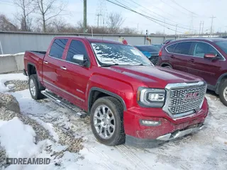2018 GMC Sierra 1500 Denali with VIN 3GTU2PEC2JG513576, listed as a IAAI auction lot 41349059 with 167,209 mi miles. Bid and sale history available at carsss.com. Image 1.