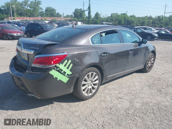 2013 Buick LaCrosse Leather with VIN 1G4GC5E31DF264915, listed as a IAAI auction lot 42548516 with 97,697 mi miles and . Bid and sale history available at DreamBid. Image 4.