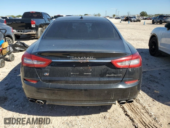 2015 Maserati Quattroporte S Q4 z VIN ZAM56RRA4F1144458, wystawiony jako Copart lot #81561294 z przebiegiem 113 566 mil mil oraz Szkody całkowita. Historia ofert i sprzedaży dostępna na DreamBid. Obrazek 6.